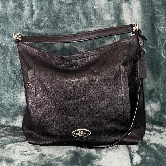 Coach Scout Pebbled Leather 2:1 Hobo / Crossbody 837810 w Dust Bag