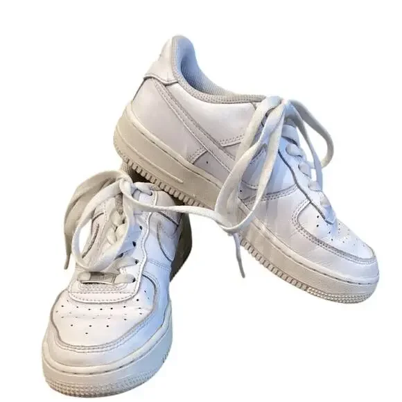 Nike Air Force 1 '07 Shoes US 4Y 4 Youth EU 36 White Classic Streetwear Athletic