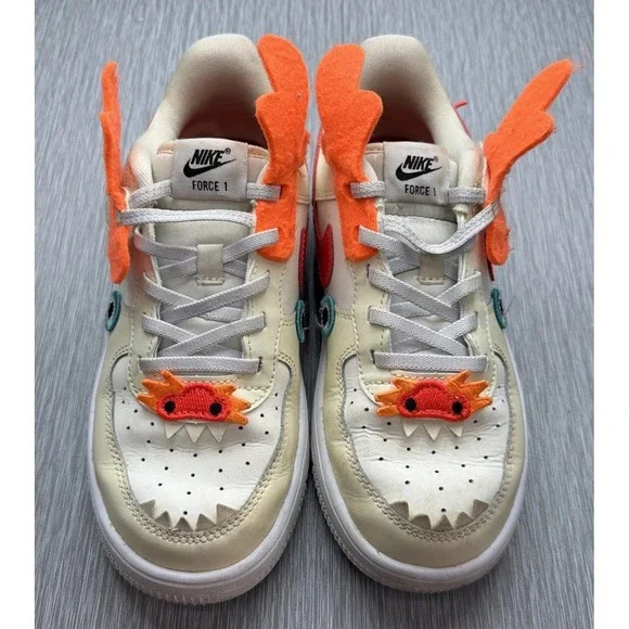 Nike Air Force 1 LV8 EasyOn Year of the Dragon Kids 3Y Dragon Sneakers‎