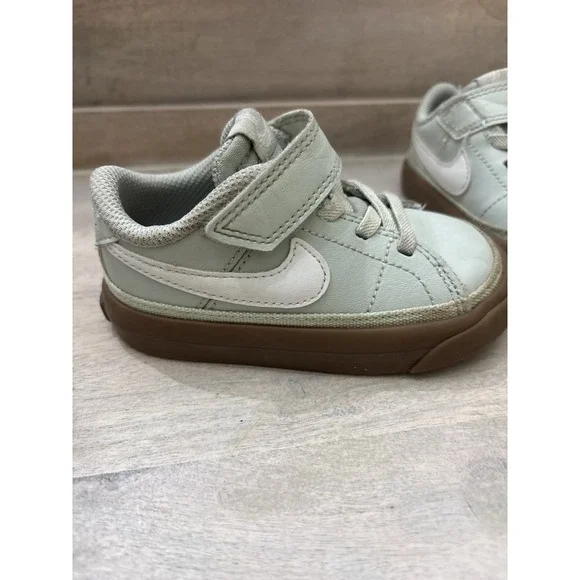 Children Unisex Shoes Nike Kids Court Legacy (Little Kid) Light Green 6c