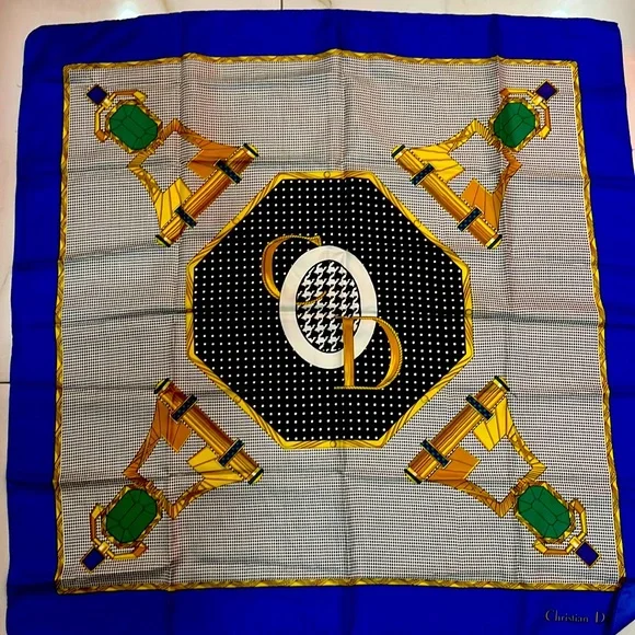 Dior Vintage Silk Scarf