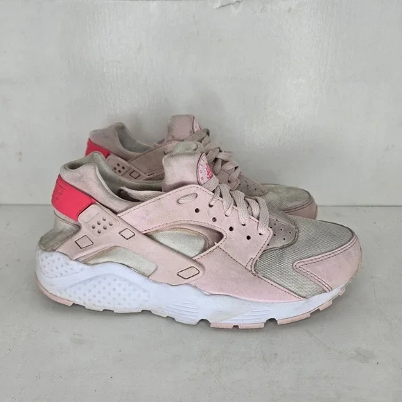 Nike Huarache Running shoes'Pink Foam' GS 654275-608 Youth‎ Sz 7 Women's Sz 8.5