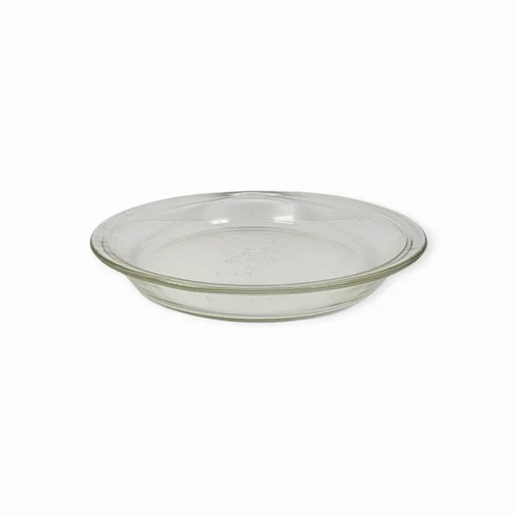 Pyrex 209 Clear Glass 9 Inch Pie Plate Baking Dish 23cm Made in USA Vintage
