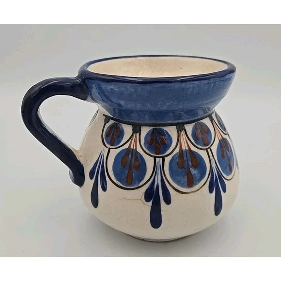 Ken Edwards Guate Mayan Pottery Coffee Tea Cup‎