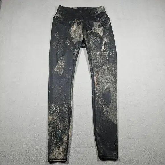 Alo Yoga Womens Medium High Waisted Airbrush Leggings in Canyon Camouflage