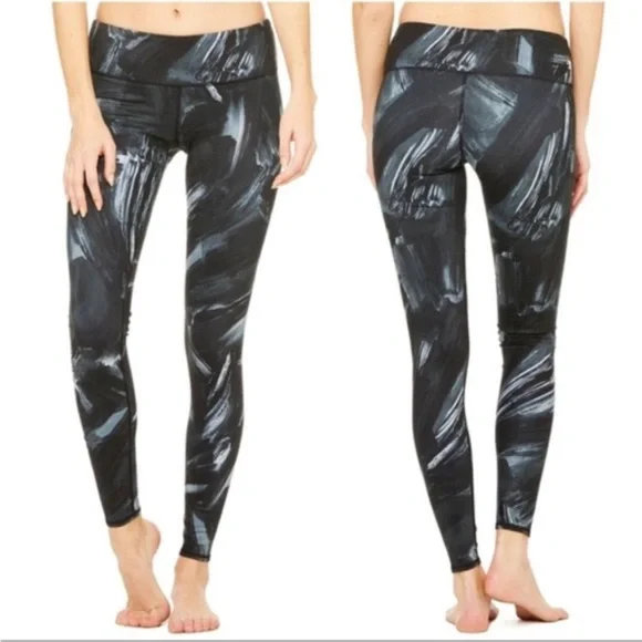 Alo Yoga‎ Airbrush Leggings Modernist Black
