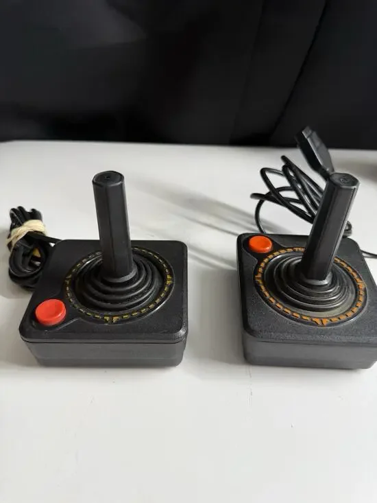 Vintage Atari 2600 CX40 Joystick Controllers Original (pair)
