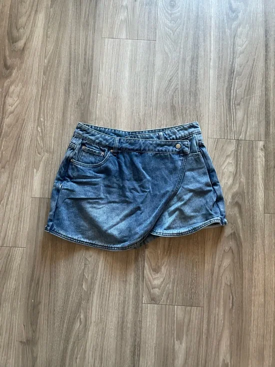 Classic Blue Denim Women's Skort