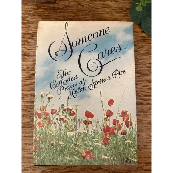 Someone Cares‎ Helen Steiner Rice 1972 1st Edition HC DJ Excellent Condition