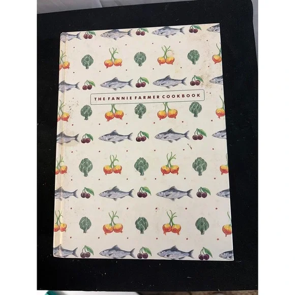 The Fannie Farmer Cookbook White Good 13th Ed Hardcover 1990 Marion Cunningham
