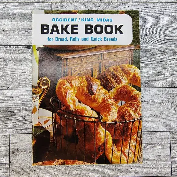 Occident King‎ Midas Bake Book Bread Rolls Quick Breads Cookbook Booklet Peavey