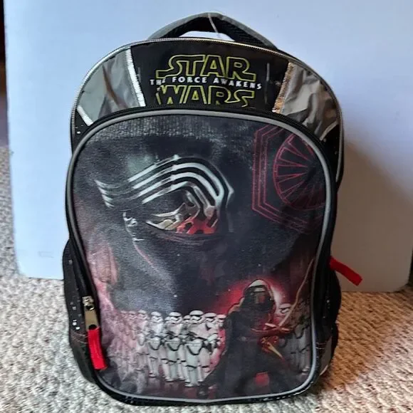 Star Wars-The Force Awakens- Kyle Ren and Storm Troopers Backpack 15”x 12