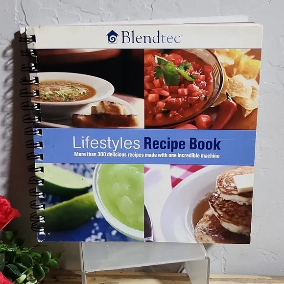 BLENTEX Lifestyles Recipe Book 300+ Recipes Softcover Spiral-bound Cookbook …