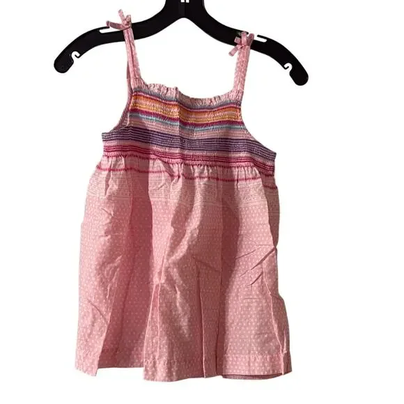 OshKosh‎ B'gosh Pink Striped Camisole Girls Size 12