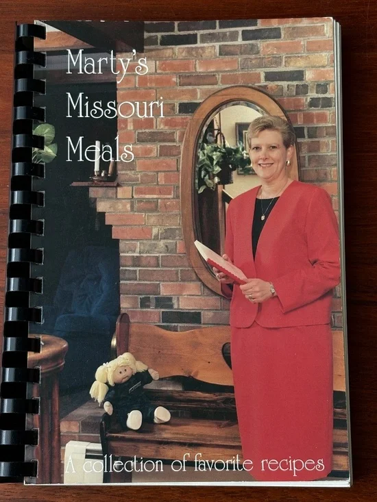 Marty’s Missouri Meals: Collection of Favorites Cookbook by Marty Webster