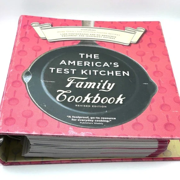 The America's Test Kitchen‎ Family Cookbook Book