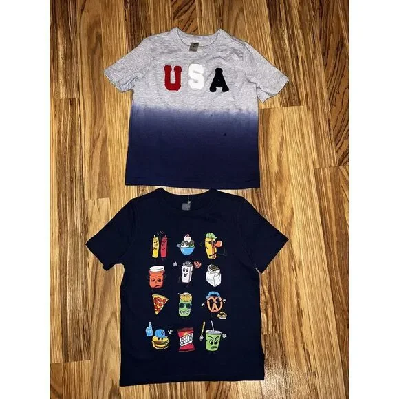 Oshkosh GAP Boys T-shirt Graphic Tee‎ Baseball Size 4/5