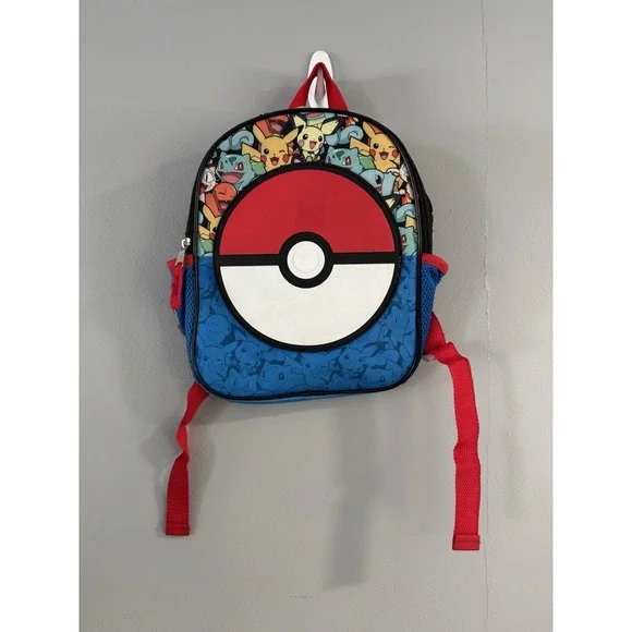 Bioworld Pokemon Kids Small Backpack Multicolor‎ Size 11
