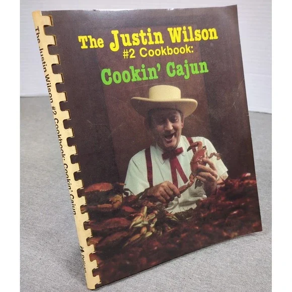 The Justin‎ Wilson #2 Cookbook: Cookin' Cajun Vintage Comb Bound