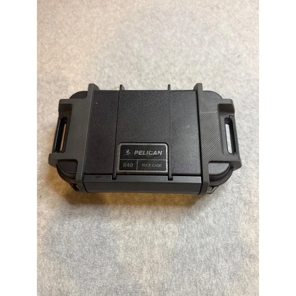 Pelican R40 Ruck Case Black Waterproof Crushproof Personal Utility Gear Box