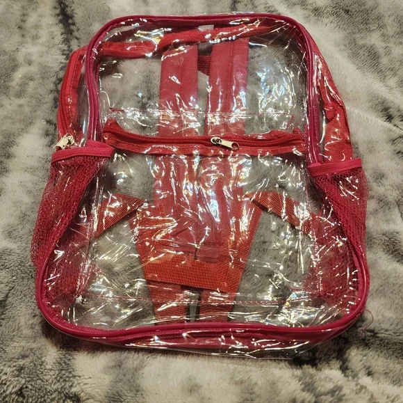 DD - Heavy Duty Clear Backpack