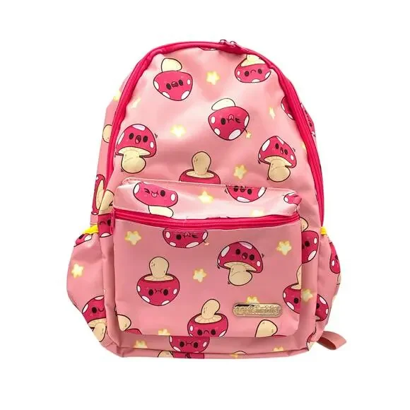 Squishable Pink Mushroom Backpack - Girls Child's Kids New with Tags