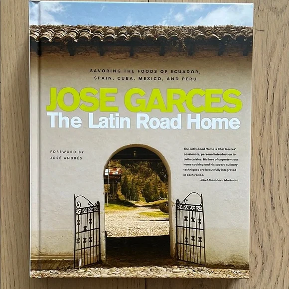 Autographed Cookbook by Jose Garces “The Latin Road Home”