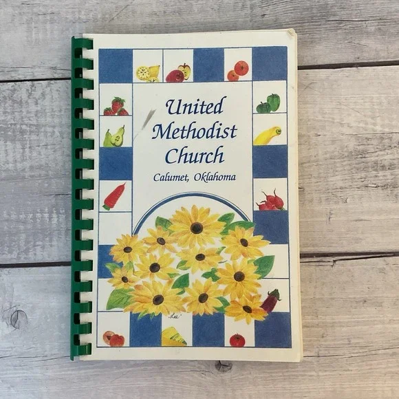 United Methodist Church Cookbook Calumet Oklahoma 1996 Paperback