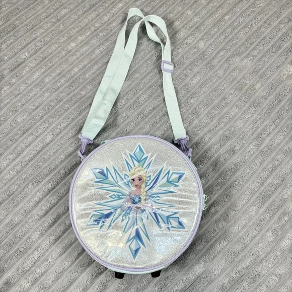Disney Store Frozen Elsa Anna‎ School Lunch Box Tote Insulated Bag