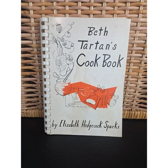 Beth Tartan's Cook Book First Edition 1952 Winston-Salem, North Carolina