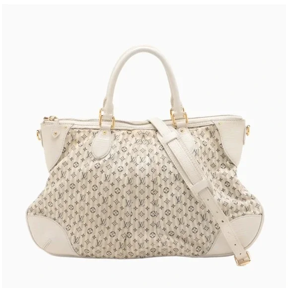 LOUIS‎ VUITTON Monogram Mini Lin Croisette Marina GM