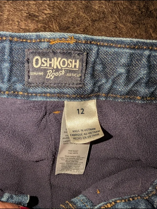 OshKosh B'gosh Navy Blue Denim Jeans