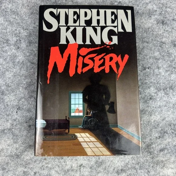 Misery by Stephen King First Edition Hardcover‎ Book 1987 Viking