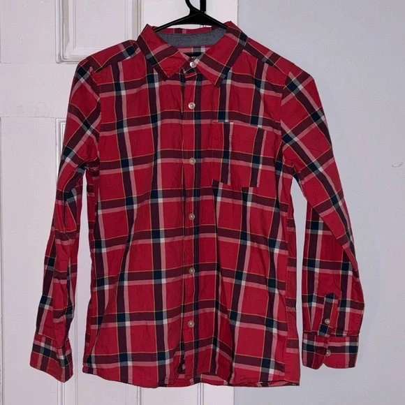 Plaid Boys button down shirt by OshKosh