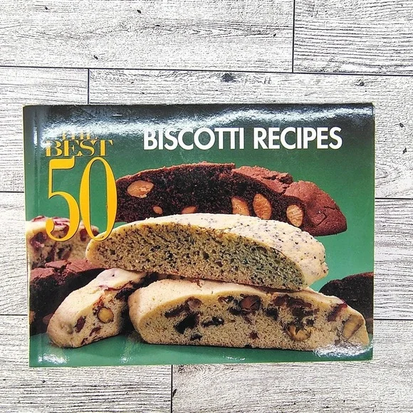 The Best 50 Biscotti Recipes Barbara Karoff 1995 Nitty Gritty Cookbook - SPILL