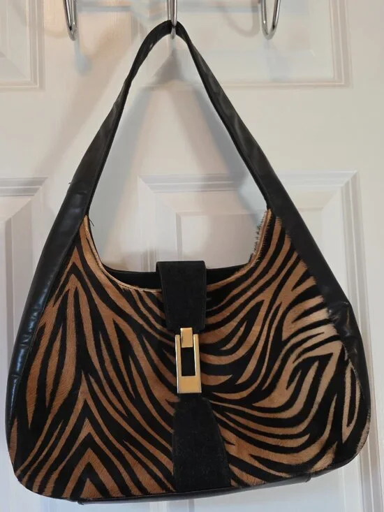 Vintage Viva Bags of California shoulder bag, tiger stripe 