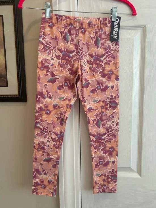 OshKosh B'gosh Floral Print Girls' Leggings