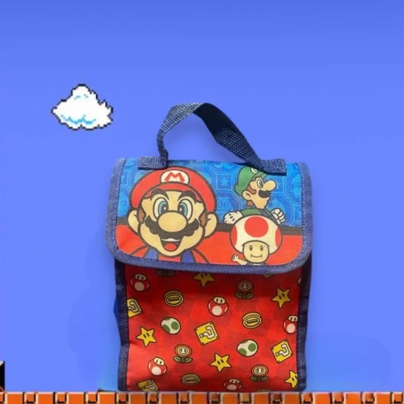 Nintendo Super Mario Bros Lunch Bag