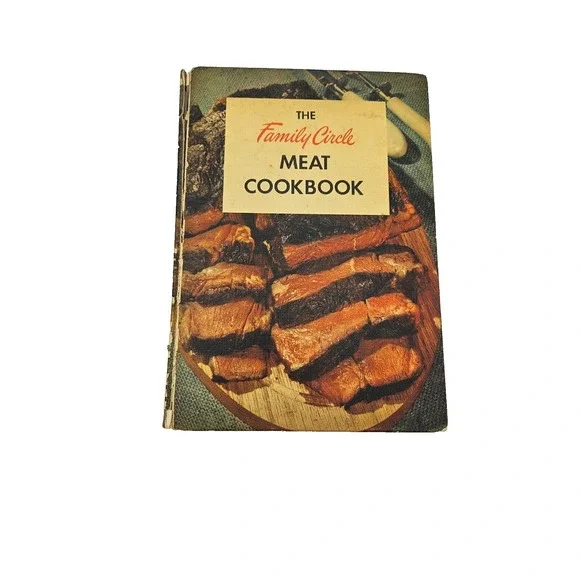 The Family Circle Meat Cookbook Vintage Mid Century Recipes 1954