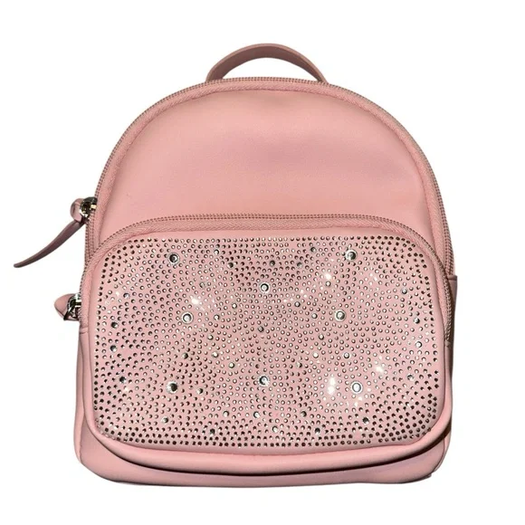 Art Class Pink Rhinestone Mini Kids Backpack