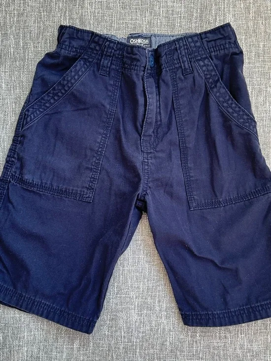 OshKosh B'gosh Size 10 Navy Boys Utility Shorts