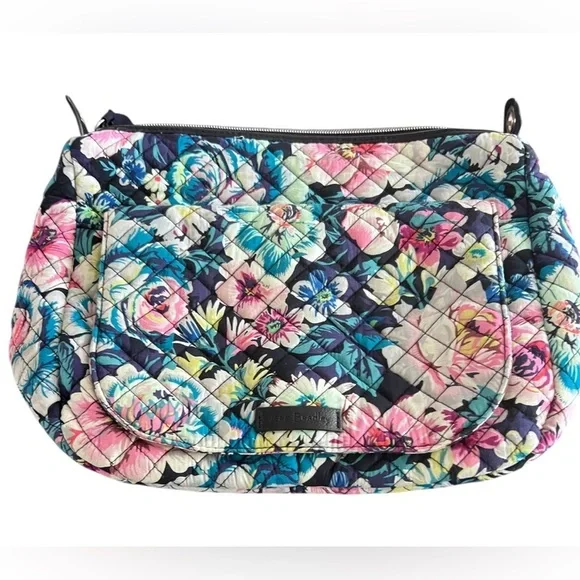 Vera Bradley Multicolor Floral Quilted Shoulder Bag - Garden Grove - Retired