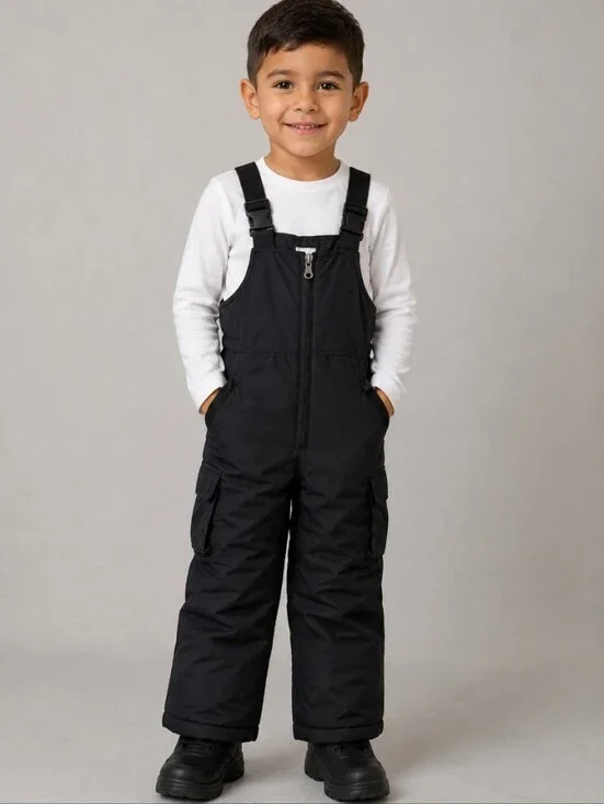 OSHKOSH B'GOSH Small 4 Boys Unisex Snow Suit Bibs