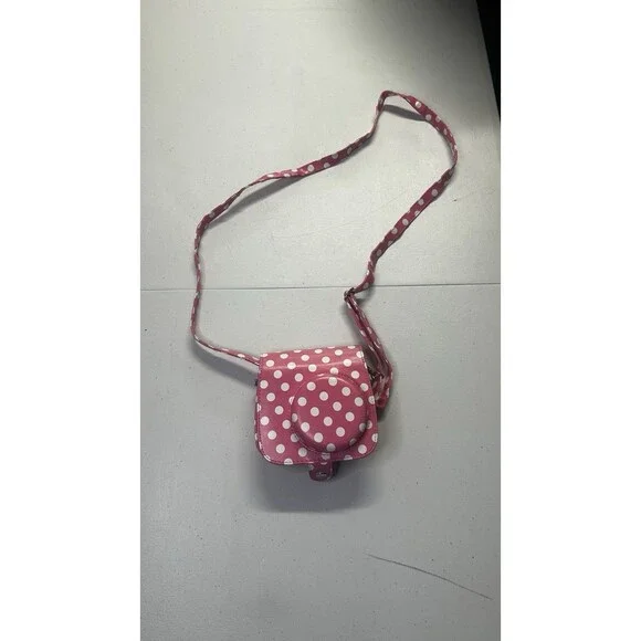 Instax Pink Polka Dot Polaroid Camera Bag