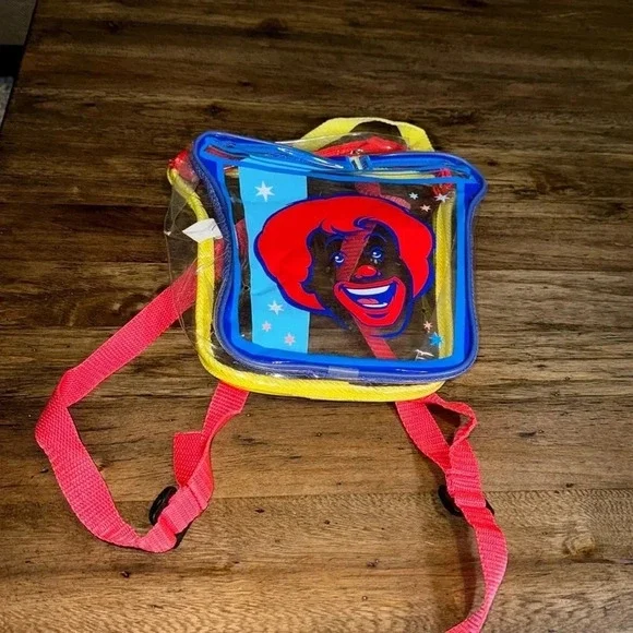 Vtg McDonald’s Mini Collectible Children’s Unisex Backpack Bag Adjustable