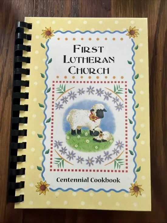First‎ Lutheran Church Centennial Cookbook Dollar Bay, Michigan 1999 Spiral
