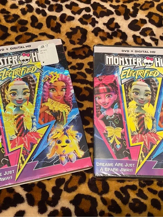 monster high Electrified DVD new in factory seal