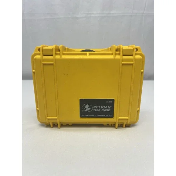 Pelican 1120 Case w/ Half Foam (Yellow)