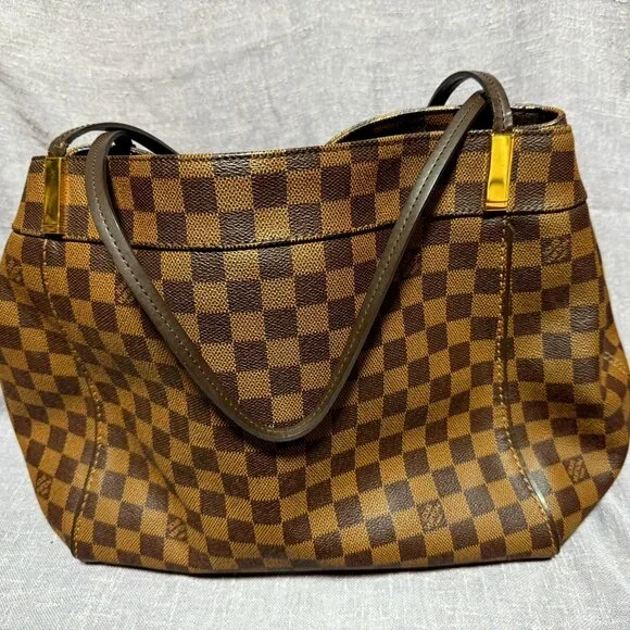 Louis Vuitton Marylebone GM Handbag – Damier Ebene Canvas