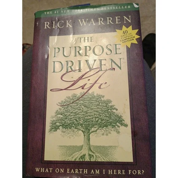 What on Earth Am I Here‎ For? by Rick Warren 2002 Hardcover Christian Book
